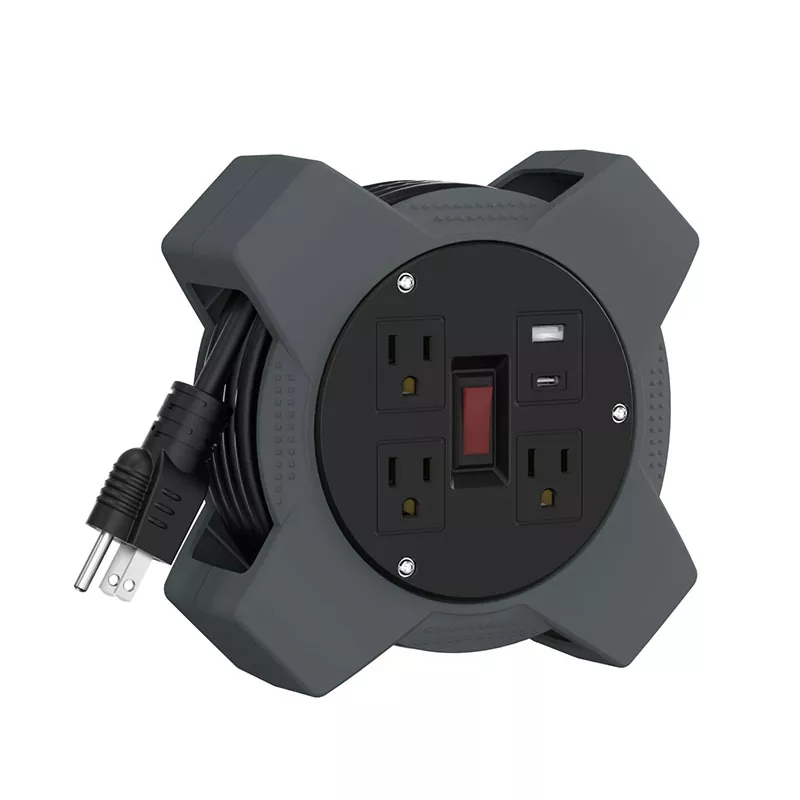 3 అవుట్లెట్లు యుఎస్బి ప్లాస్టిక్ కార్డ్ రీల్ 20అడుగులు 3 అవుట్లెట్లు యుఎస్బి ప్లాస్టిక్ కార్డ్ రీల్ 20అడుగులు